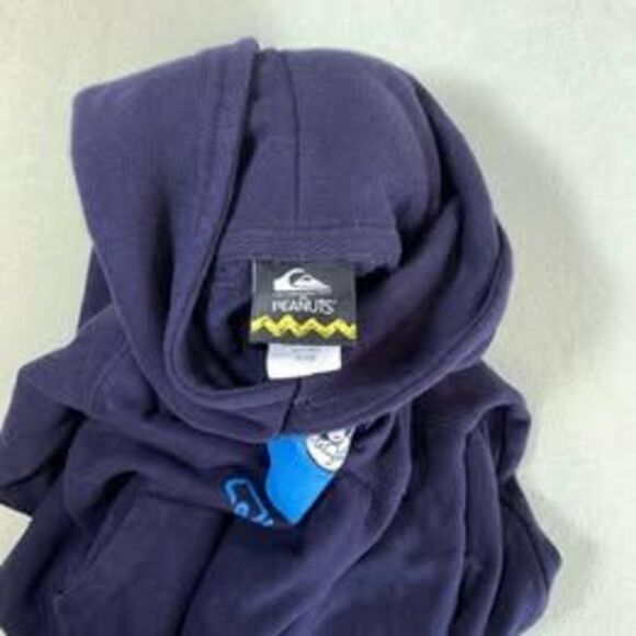quicksilver Peanuts collaboration youth hoodie jacket pullover small snoopy - Picture 7 of 7